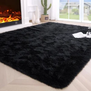 Fluffy non slip Rug for Bedroom or Living Room