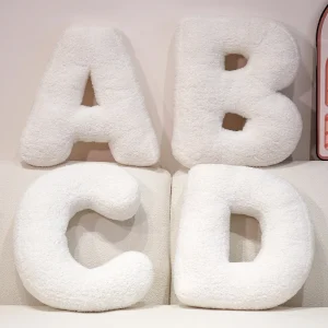 Cozy English Letters Pillows