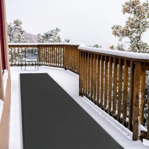 385 W Heated ice/Snow Melting Mat, 10ft x 13in PVC